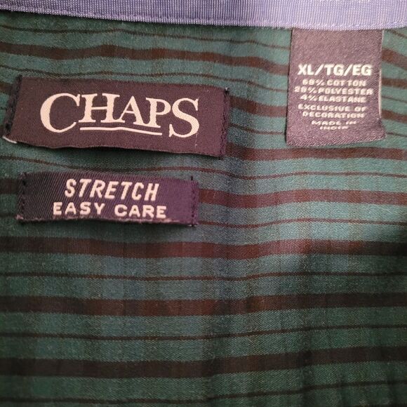 Chaps mens long sleeve button up shirt - Picture 4 of 4